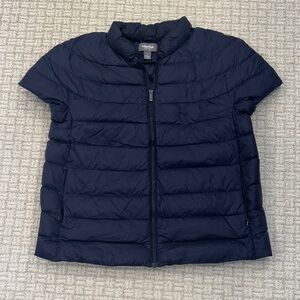 Martha Stewart Women's Navy Puffer Jacket